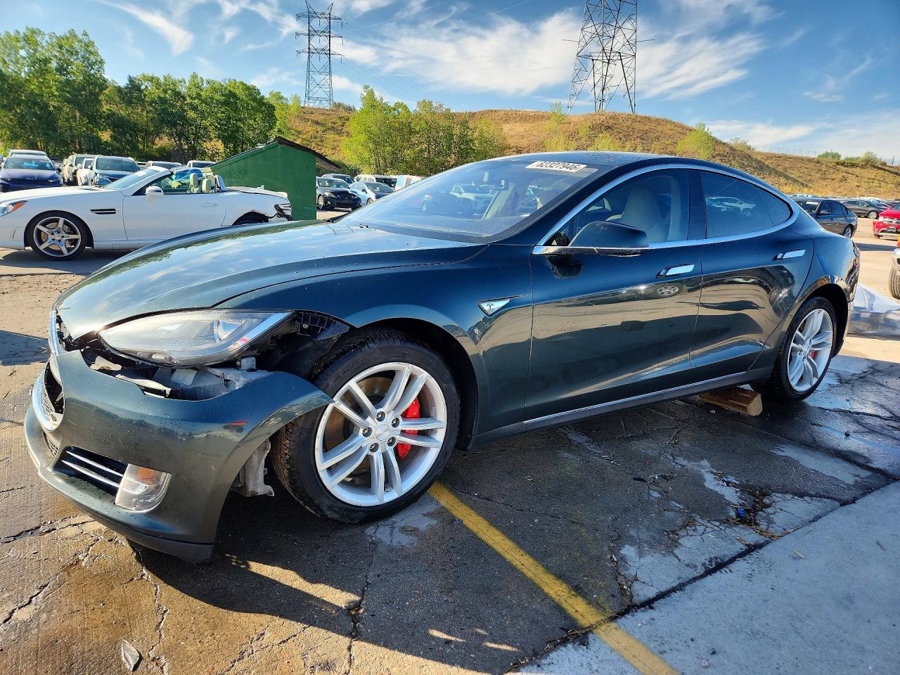 2014 TESLA MODEL S | 5YJSA1H16EFP32943 | UPCARS