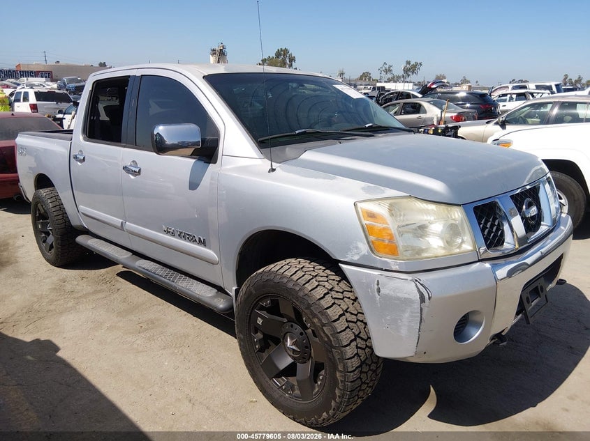2005 NISSAN TITAN SE | 1N6AA07B35N501240 | UPCARS