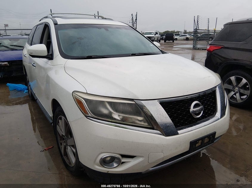 2015 NISSAN PATHFINDER PLATINUM | 5N1AR2MN4FC626763 | UPCARS