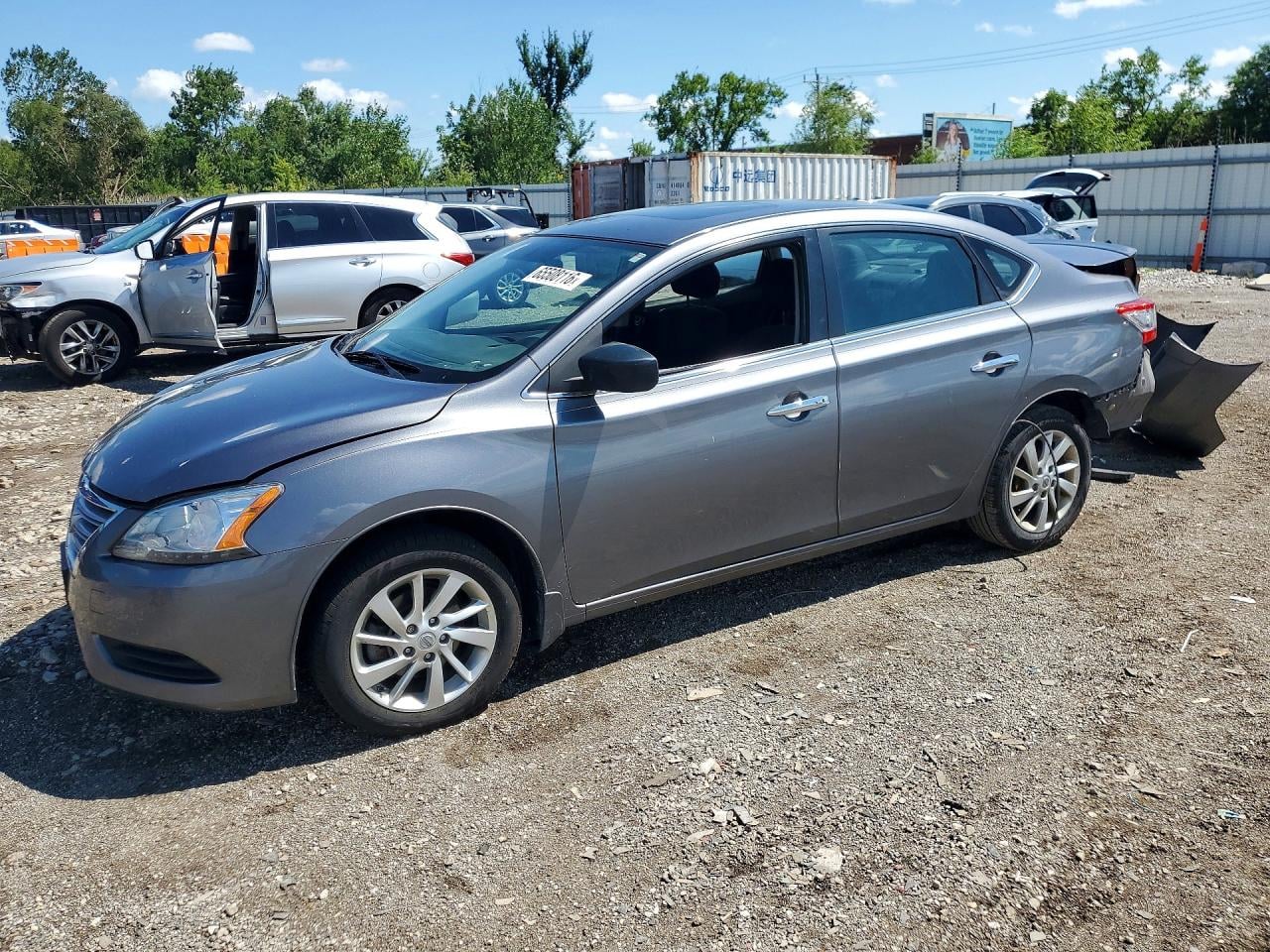 2015 NISSAN SENTRA SV | 3N1AB7AP7FY278866 | UPCARS