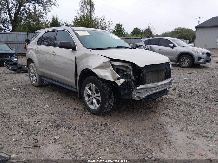 2013 CHEVROLET EQUINOX LS | 2GNALBEK0D1239308 | UPCARS