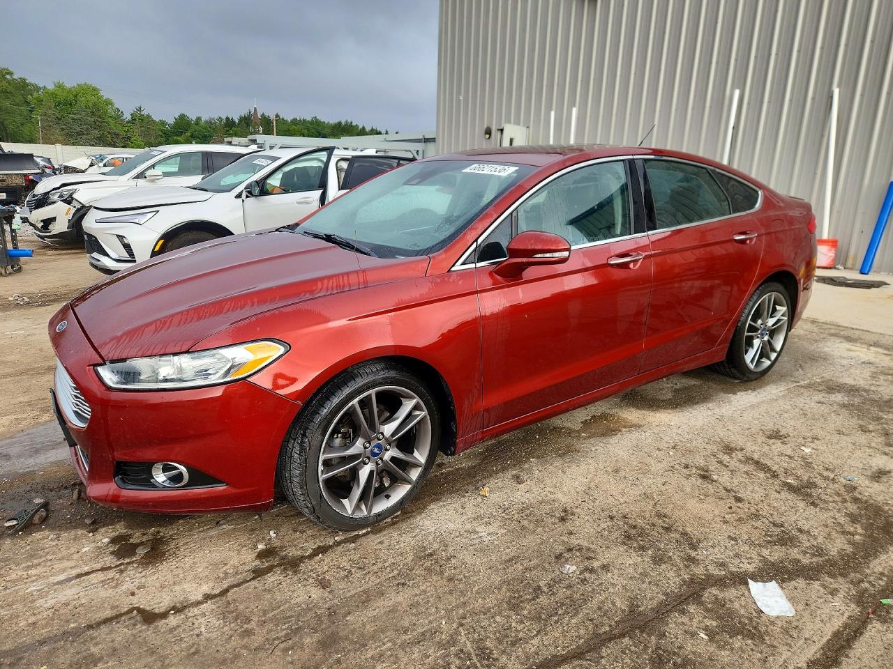 2014 FORD FUSION TITANIUM | 3FA6P0D90ER191544 | UPCARS