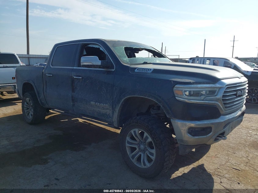 2019 RAM 1500 LONGHORN  4X4 5'7 BOX | 1C6SRFKT7KN832263 | UPCARS