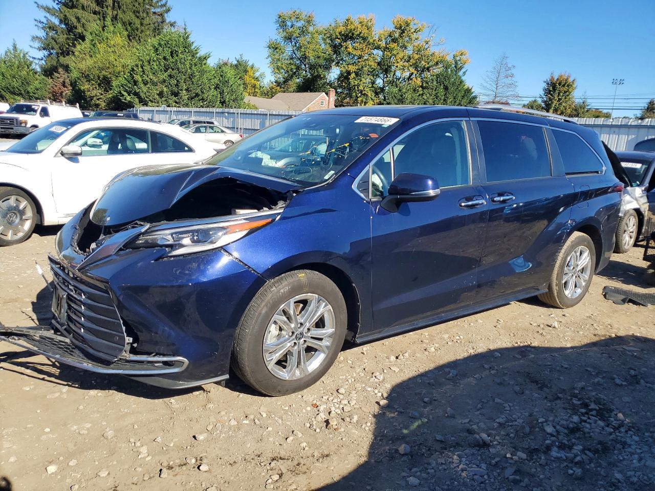 2022 TOYOTA SIENNA PLATINUM 7-PASSENGER | 5TDESKFC3NS063921 | UPCARS