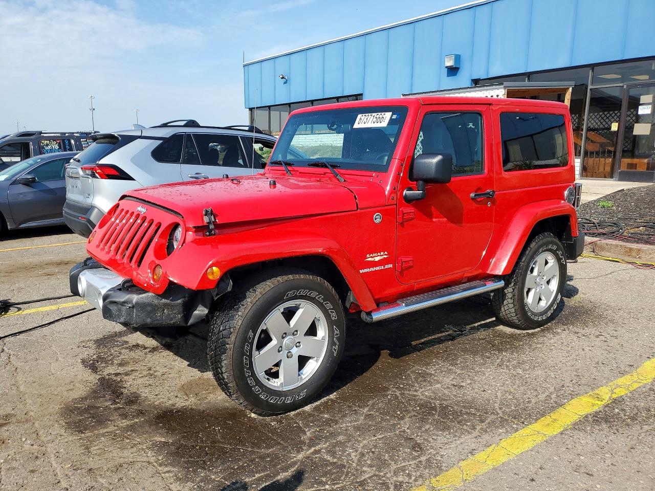 2012 JEEP WRANGLER SAHARA | 1C4AJWBG7CL256766 | UPCARS