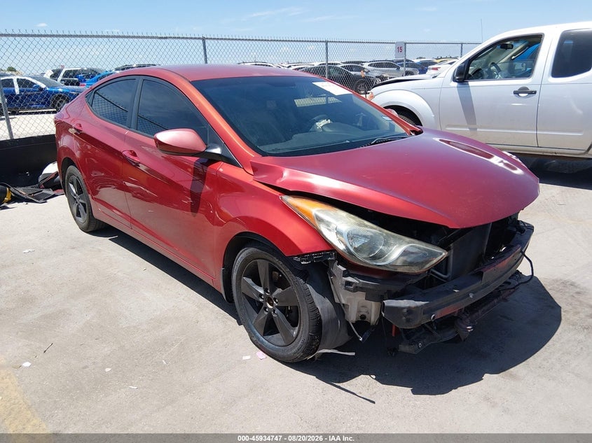 2013 HYUNDAI ELANTRA GLS | KMHDH4AE3DU864837 | UPCARS