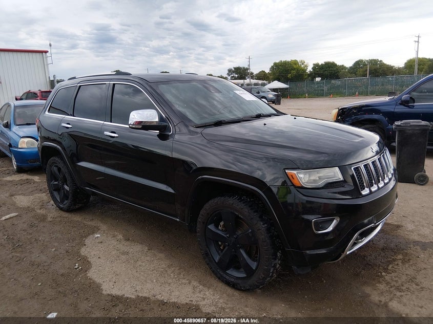 2014 JEEP GRAND CHEROKEE OVERLAND | 1C4RJFCT1EC251984 | UPCARS