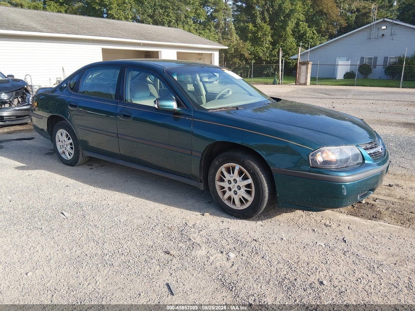2001 CHEVROLET IMPALA | 2G1WF52E519156470 | UPCARS
