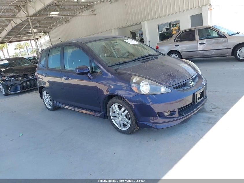2008 HONDA FIT SPORT | JHMGD38618S048425 | UPCARS