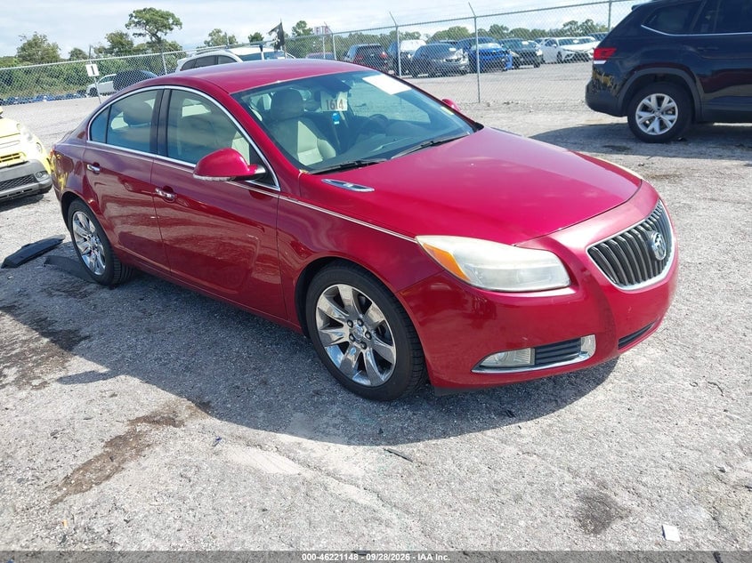 2012 BUICK REGAL TURBO - PREMIUM 1 | 2G4GS5EV3C9194751 | UPCARS