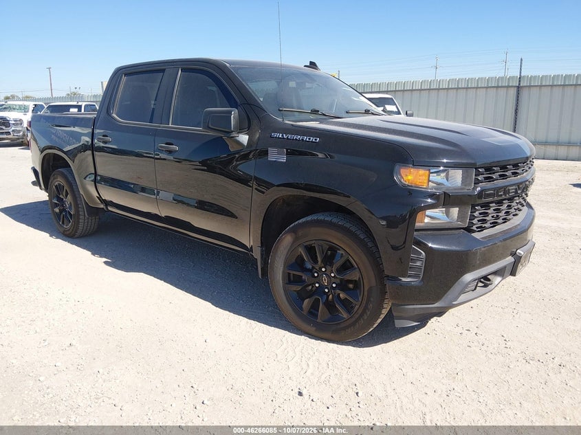 2021 CHEVROLET SILVERADO 1500 2WD  SHORT BED CUSTOM | 3GCPWBEK0MG346926 | UPCARS