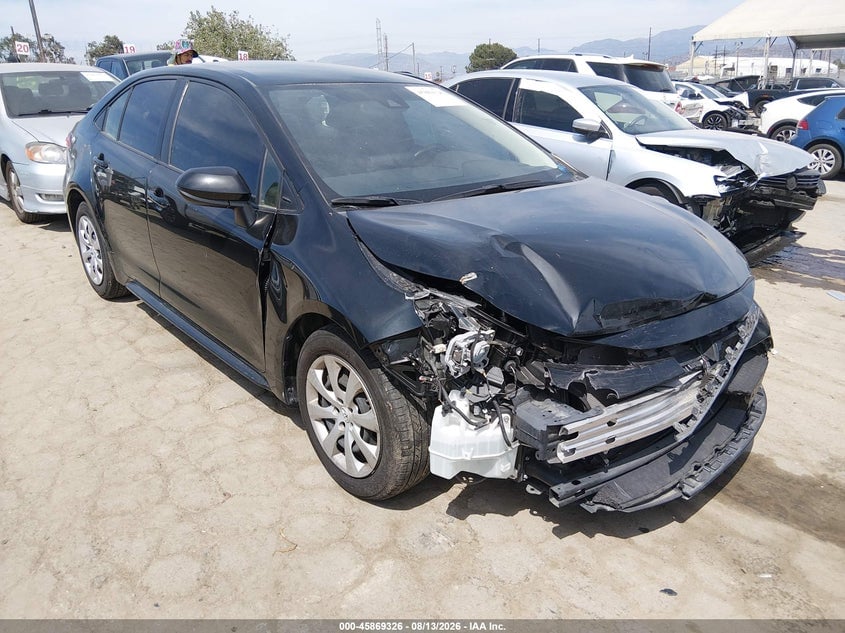 2022 TOYOTA COROLLA LE | JTDEPMAE5NJ228483 | UPCARS