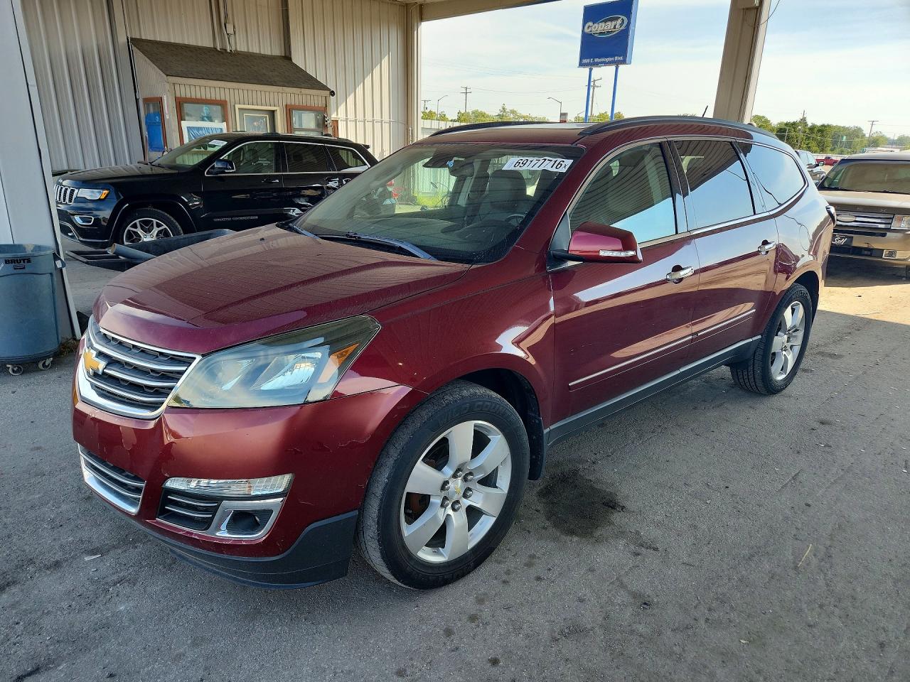 2015 CHEVROLET TRAVERSE LTZ | 1GNKRJKD6FJ369685 | UPCARS