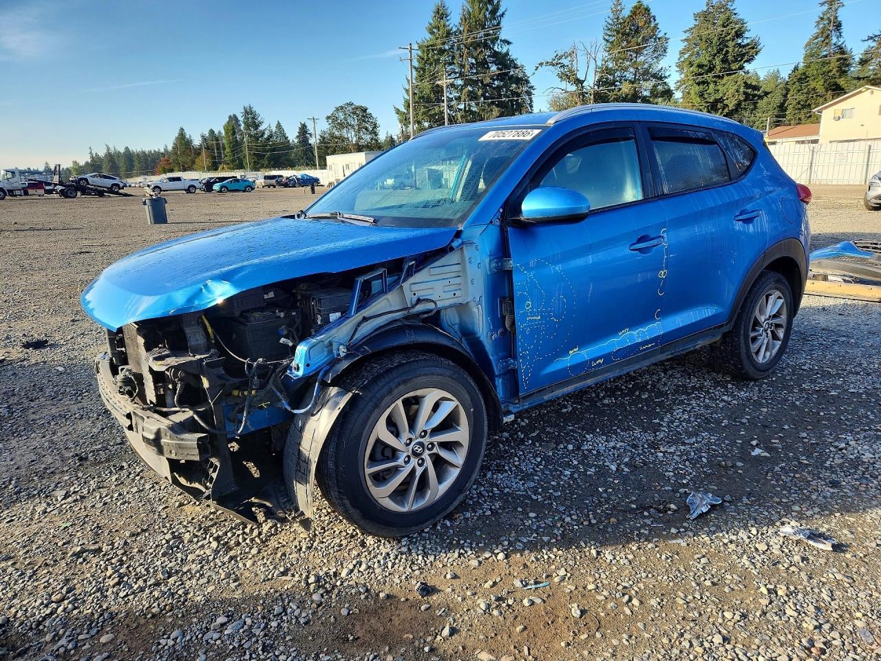 2016 HYUNDAI TUCSON SE | KM8J3CA40GU127800 | UPCARS