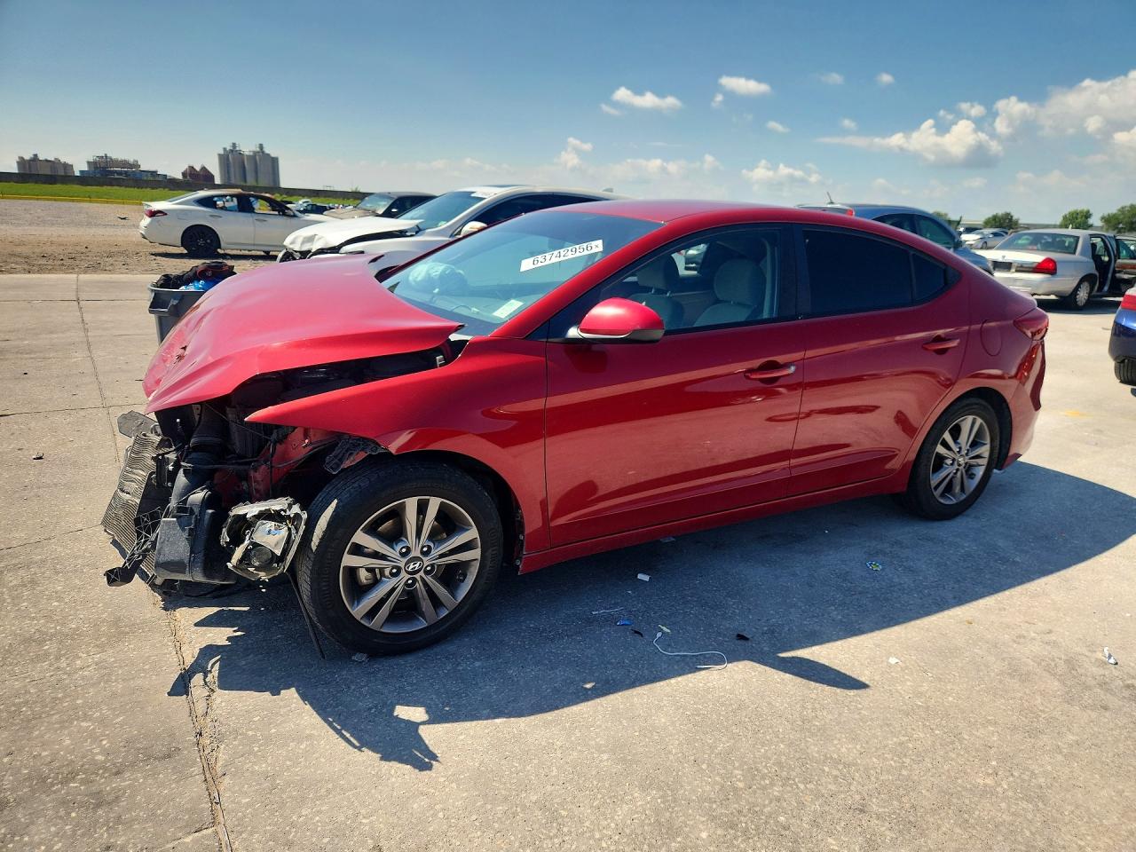 2017 HYUNDAI ELANTRA SE | KMHD84LF1HU196564 | UPCARS