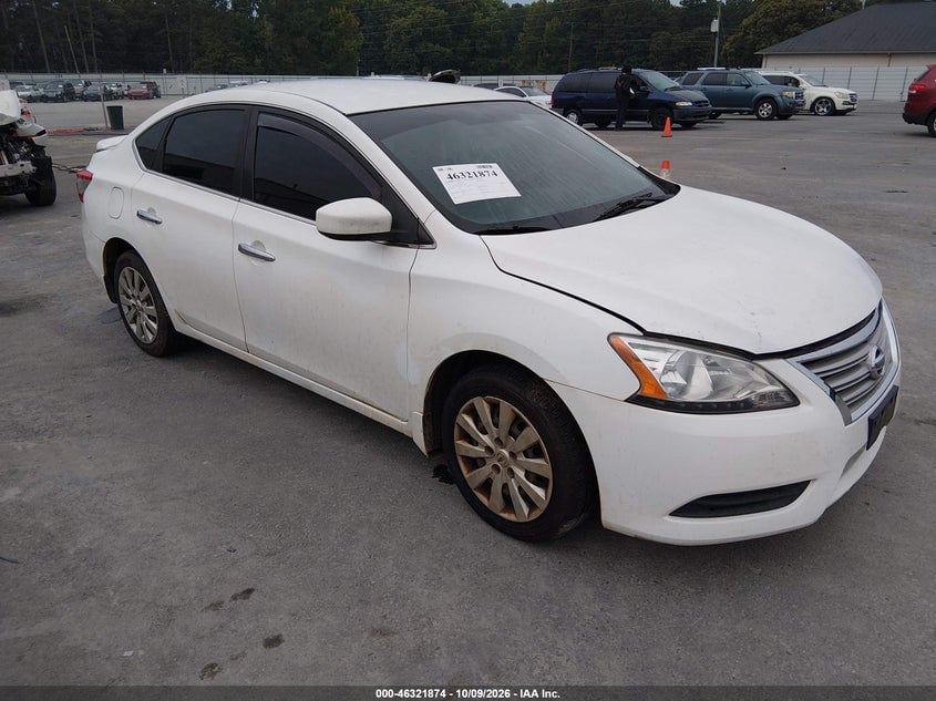 2015 NISSAN SENTRA S | 3N1AB7AP1FY257866 | UPCARS