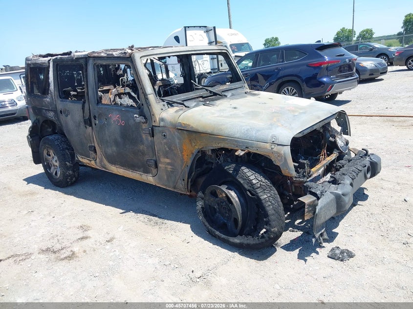 2014 JEEP WRANGLER UNLIMITED SPORT RHD | 1C4BJWKG5EL149979 | UPCARS