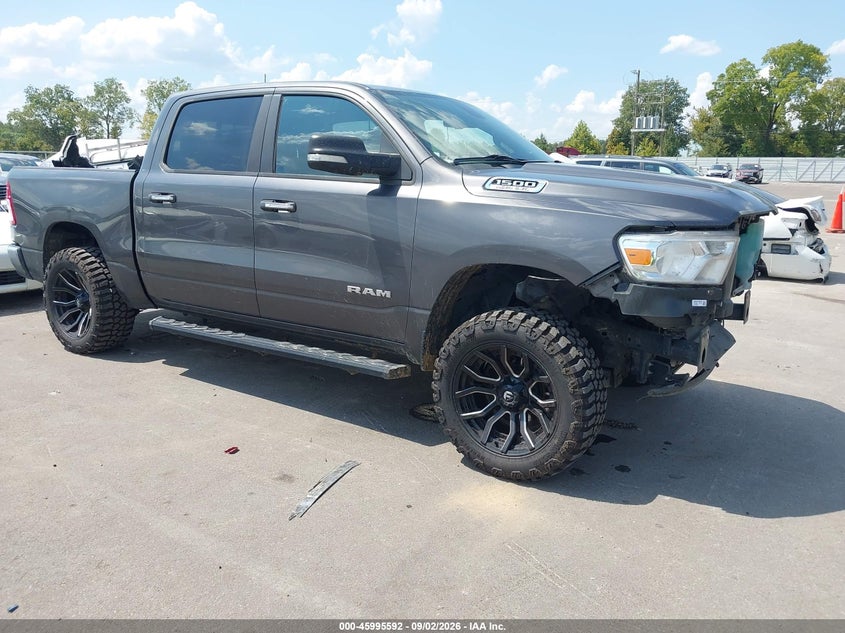 2019 RAM 1500 BIG HORN/LONE STAR  4X4 5'7 BOX | 1C6SRFFT6KN573906 | UPCARS