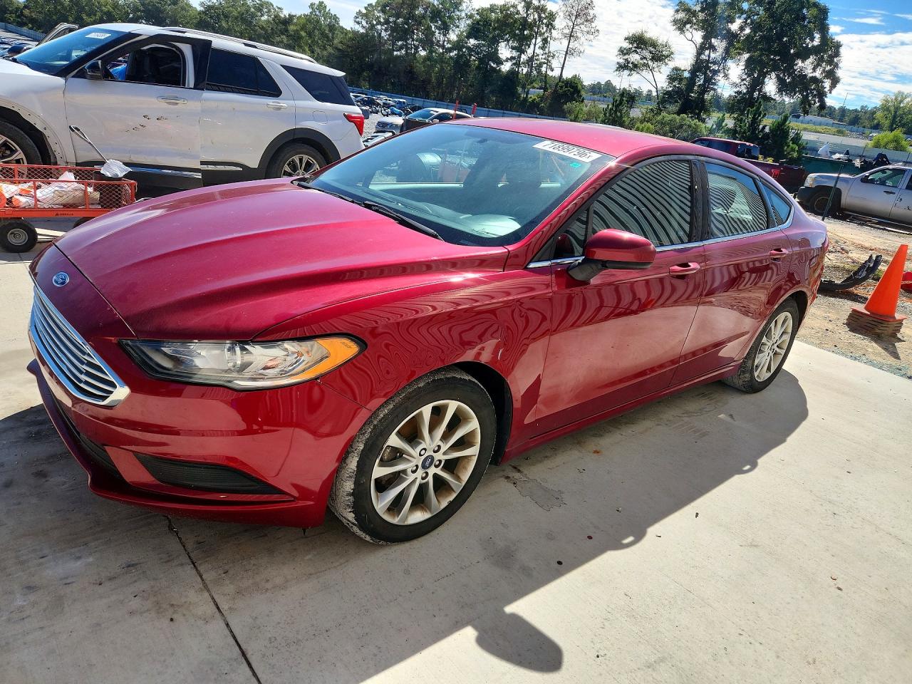 2017 FORD FUSION SE | 3FA6P0HD4HR366669 | UPCARS