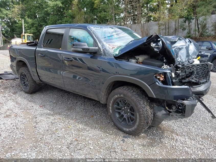 2026 RAM 1500 REBEL  4X4 5'7 BOX | 1C6SRFLP6TN207033 | UPCARS