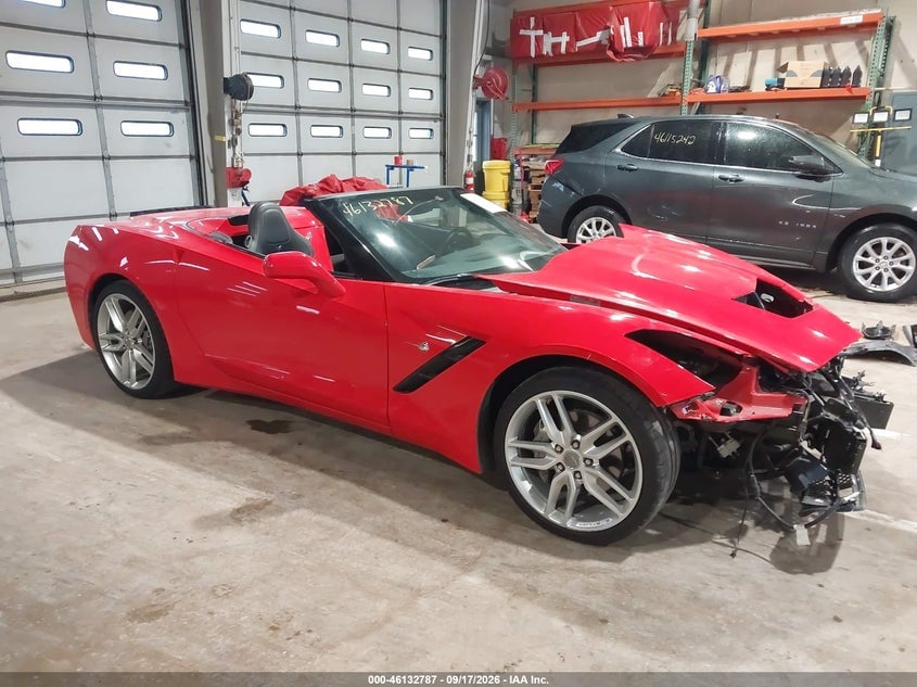 2019 CHEVROLET CORVETTE STINGRAY | 1G1YC3D78K5119481 | UPCARS