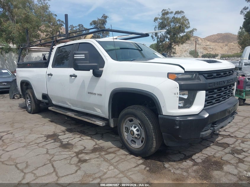 2021 CHEVROLET SILVERADO 2500HD 2WD  LONG BED WT | 1GC4WLE79MF137576 | UPCARS