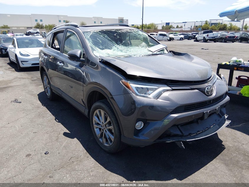 2017 TOYOTA RAV4 LIMITED | JTMYFREV2HJ137246 | UPCARS