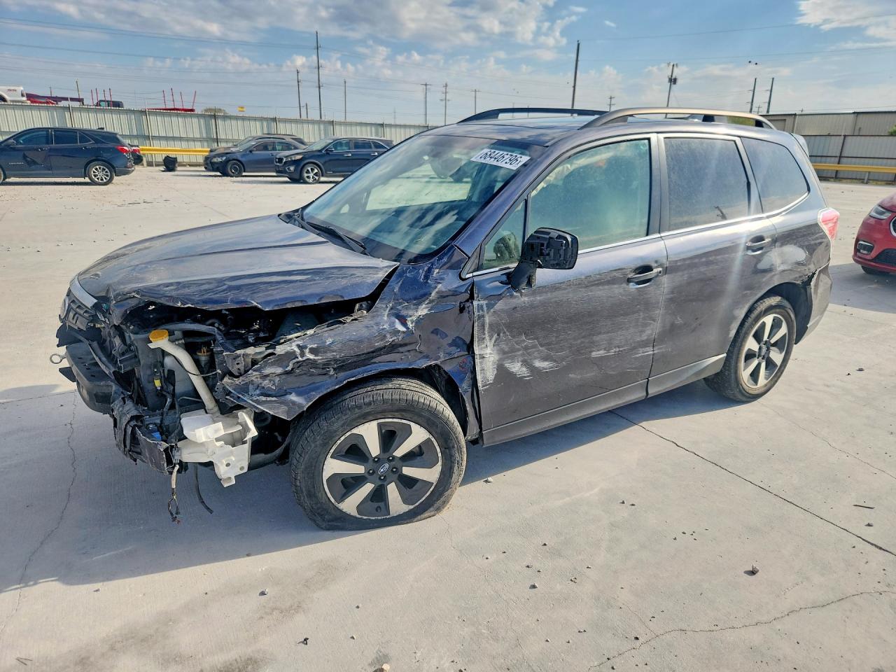 2017 SUBARU FORESTER 2.5I LIMITED | JF2SJARC2HH803318 | UPCARS