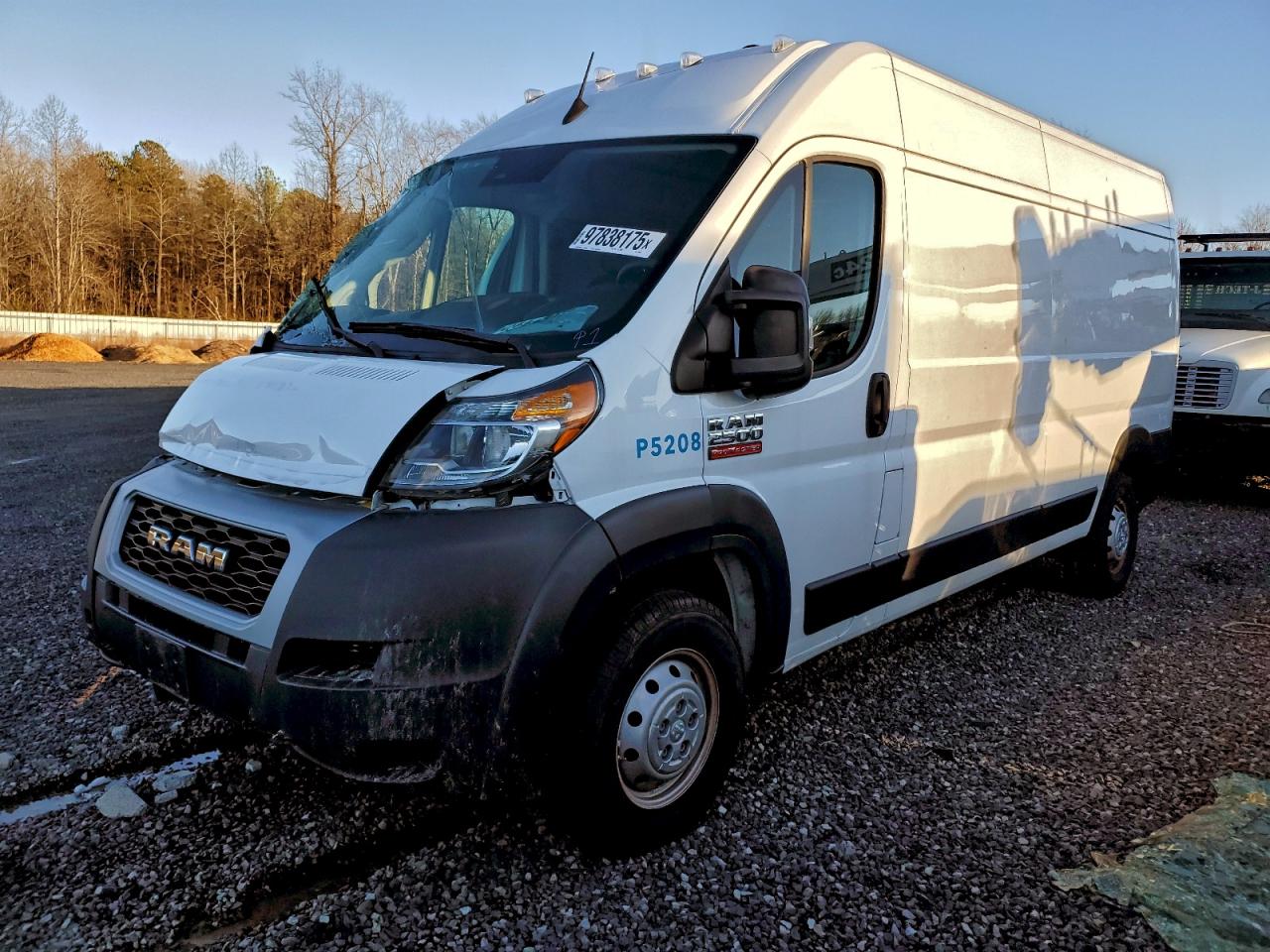 2022 RAM PROMASTER 2500 DELIVERY VAN | 3C6LRVDG5NE134001 | UPCARS