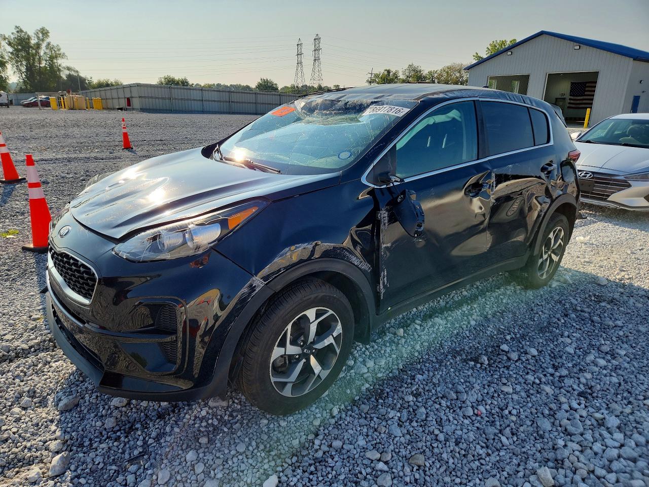2020 KIA SPORTAGE LX | KNDPM3AC4L7834278 | UPCARS