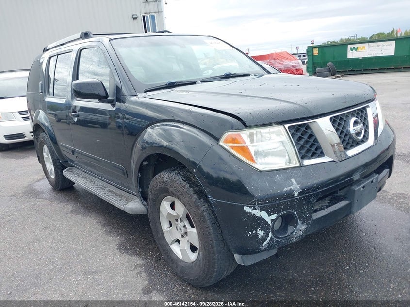 2005 NISSAN PATHFINDER SE | 5N1AR18W55C741531 | UPCARS