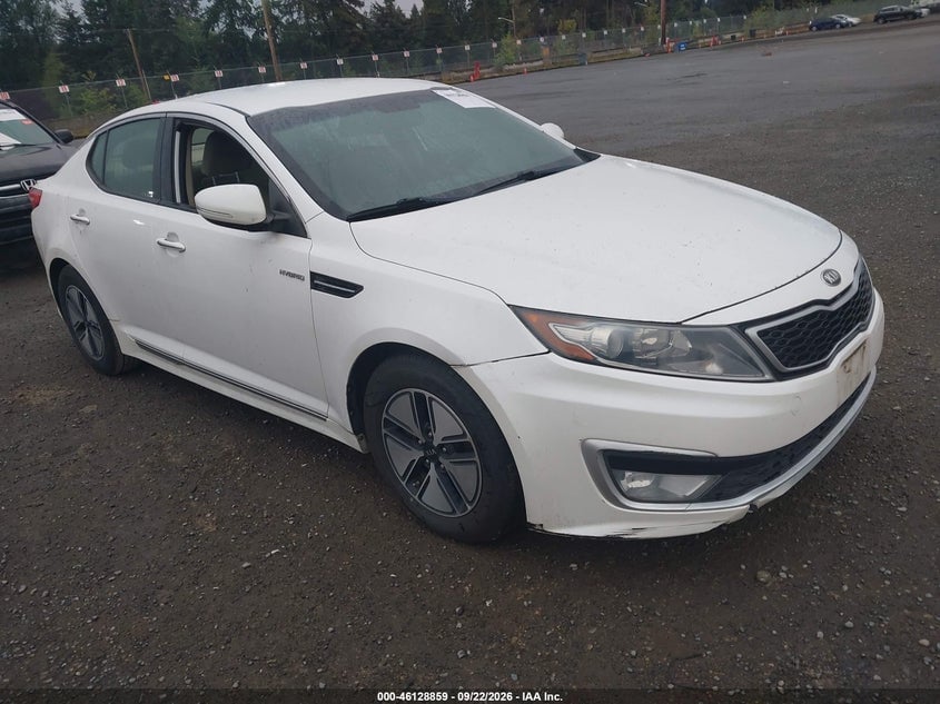 2013 KIA OPTIMA HYBRID LX | KNAGM4AD8D5044586 | UPCARS