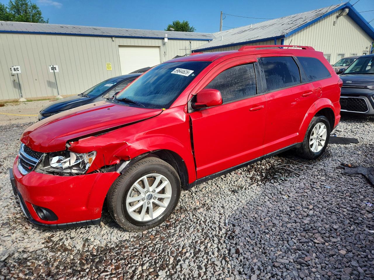2017 DODGE JOURNEY SXT | 3C4PDDBG2HT608458 | UPCARS