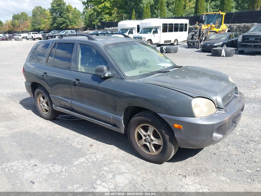 2004 HYUNDAI SANTA FE GLS | KM8SC73DX4U775889 | UPCARS