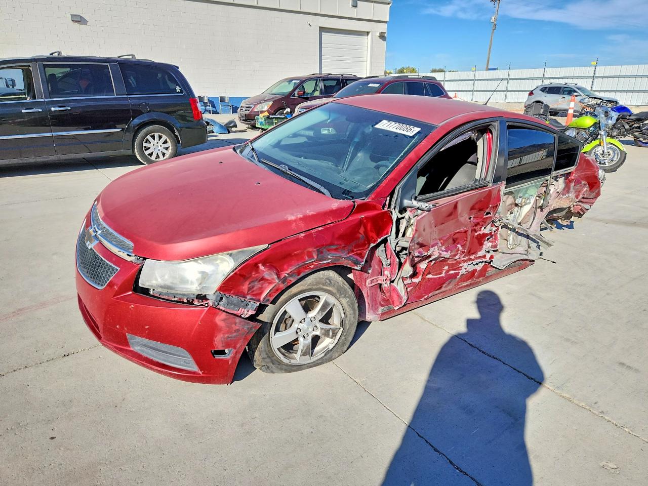 2012 CHEVROLET CRUZE LT | 1G1PE5SC0C7347756 | UPCARS