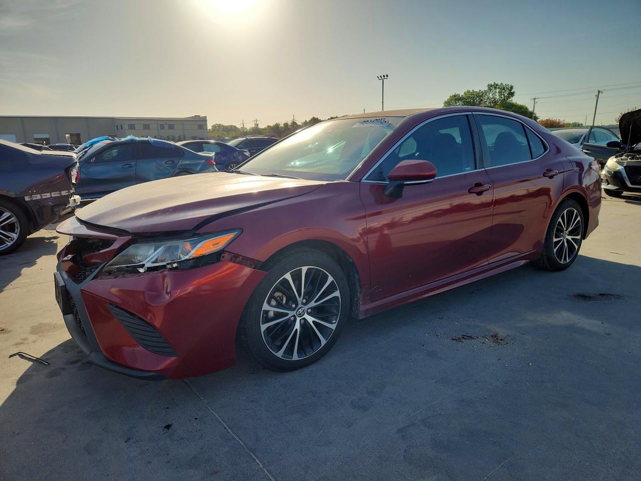 2018 TOYOTA CAMRY SE | 4T1B11HKXJU565492 | UPCARS
