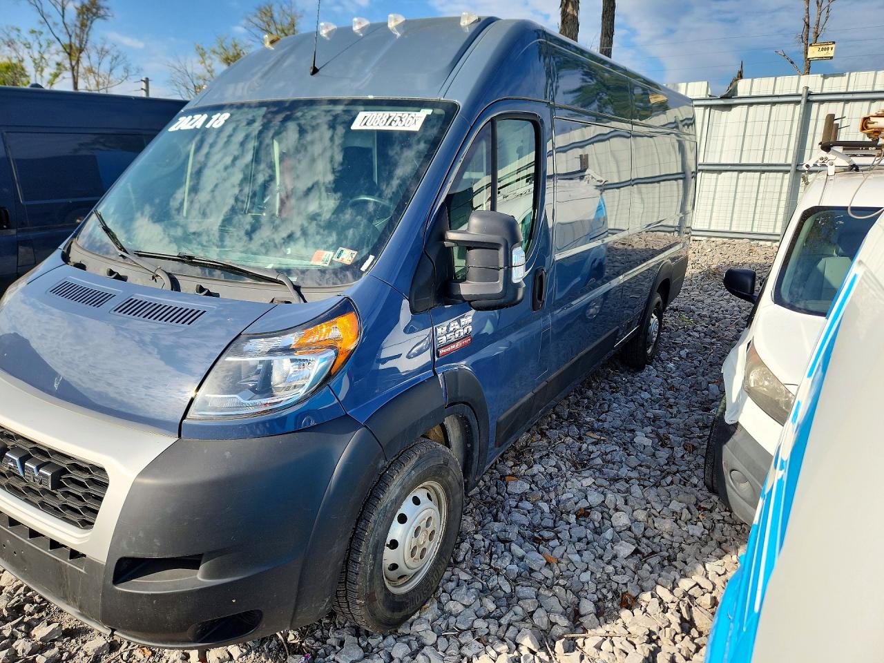 2020 RAM PROMASTER DELIVERY VAN | 3C6URVJG9LE145010 | UPCARS