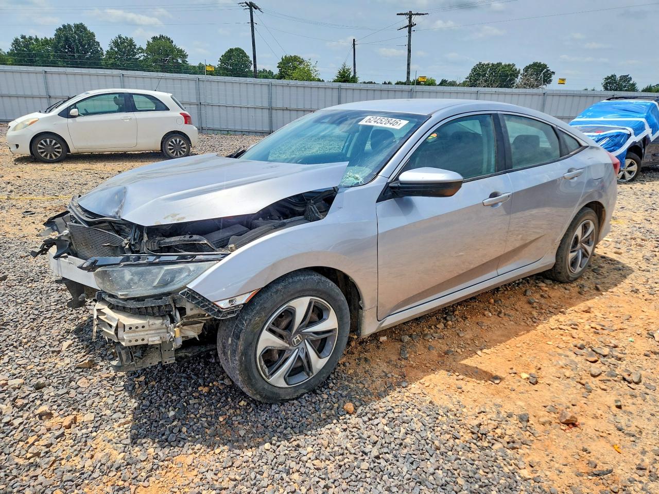 2019 HONDA CIVIC LX | 19XFC2F67KE030101 | UPCARS