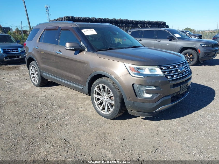 2016 FORD EXPLORER LIMITED | 1FM5K8F88GGC63880 | UPCARS