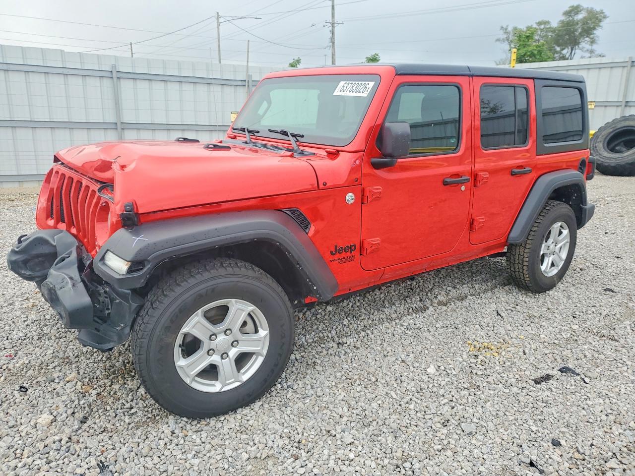 2021 JEEP WRANGLER SPORT | 1C4HJXDG1MW814211 | UPCARS