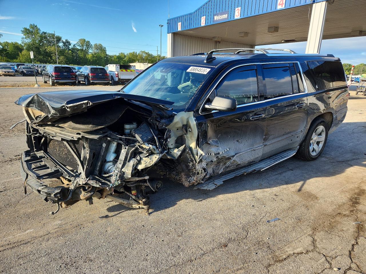 2015 CHEVROLET SUBURBAN K1500 LTZ | 1GNSKKKC4FR547936 | UPCARS