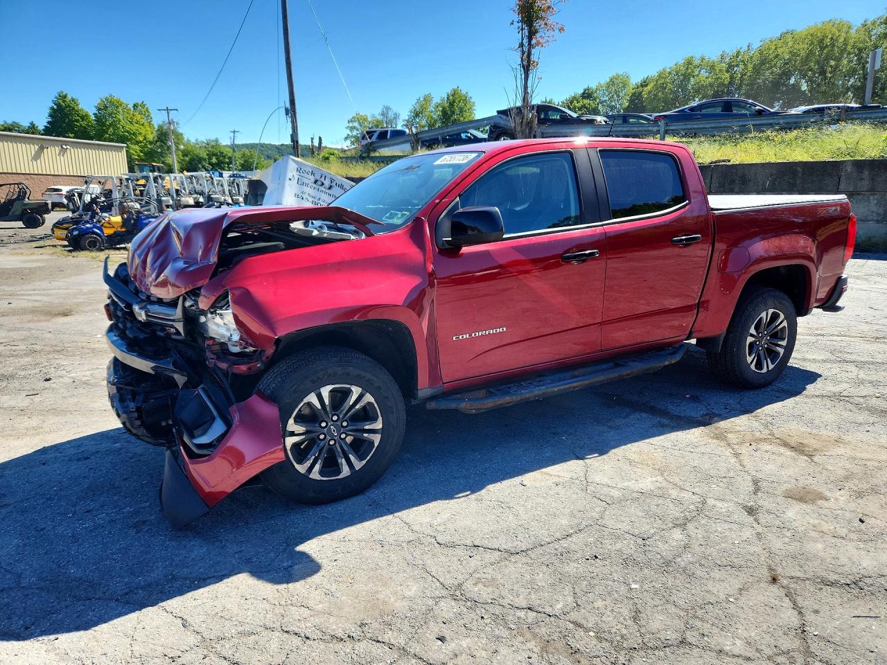 2021 CHEVROLET COLORADO Z71 | 1GCGTDEN5M1154978 | UPCARS