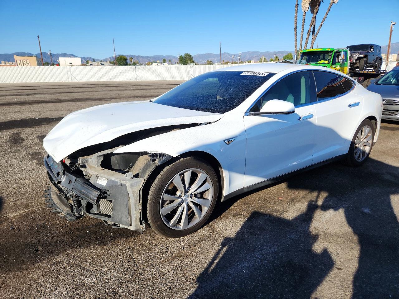 2014 TESLA MODEL S | 5YJSA1H11EFP48953 | UPCARS