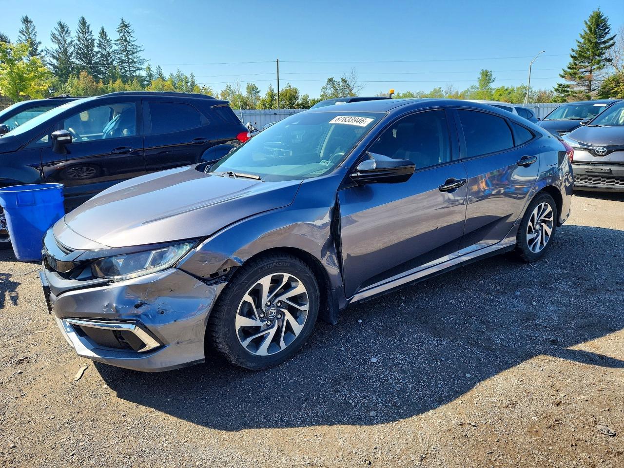 2020 HONDA CIVIC EX | 2HGFC2F77LH018675 | UPCARS