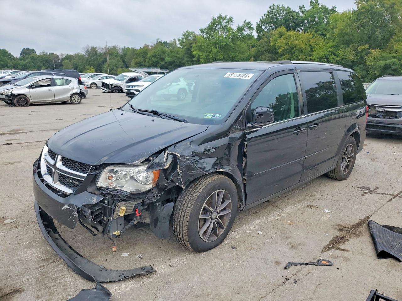 2017 DODGE CARAVAN SXT | 2C4RDGCG7HR814239 | UPCARS