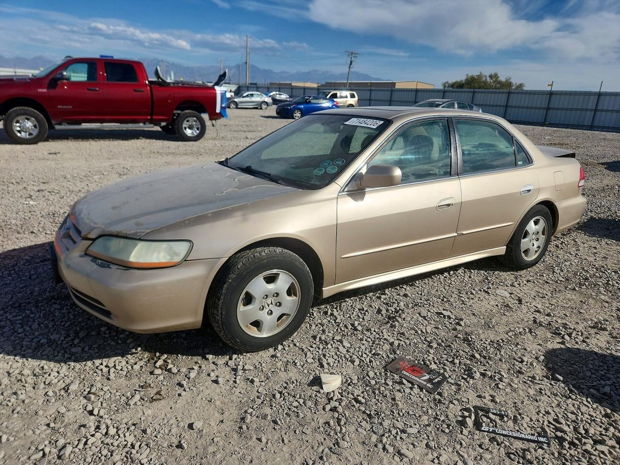 2002 HONDA ACCORD EX | 1HGCG16522A045554 | UPCARS