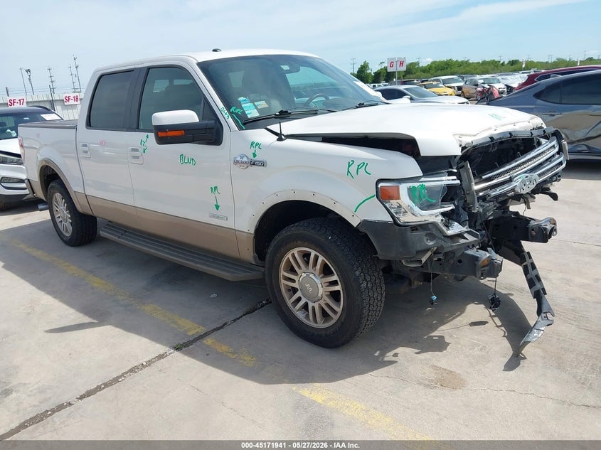 2013 FORD F-150 KING RANCH | 1FTFW1CT0DKG24699 | UPCARS