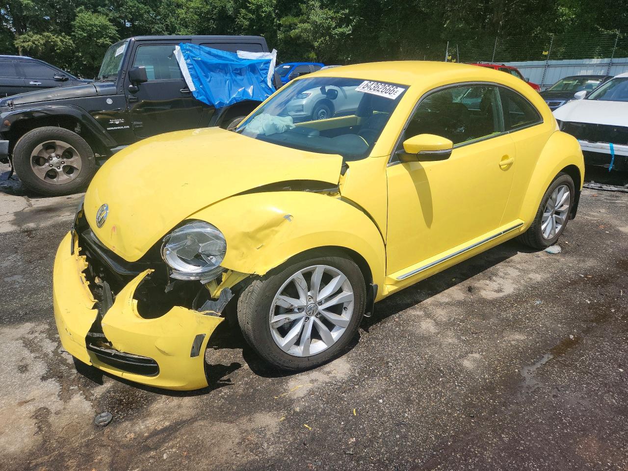 2014 VOLKSWAGEN BEETLE | 3VWJL7AT0EM634648 | UPCARS