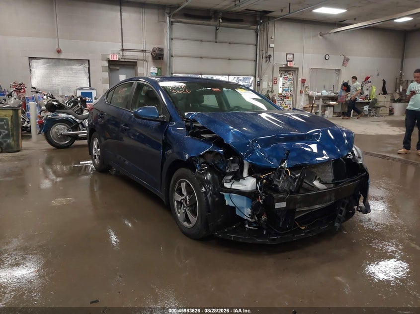 2018 HYUNDAI ELANTRA SE | 5NPD74LF8JH341672 | UPCARS