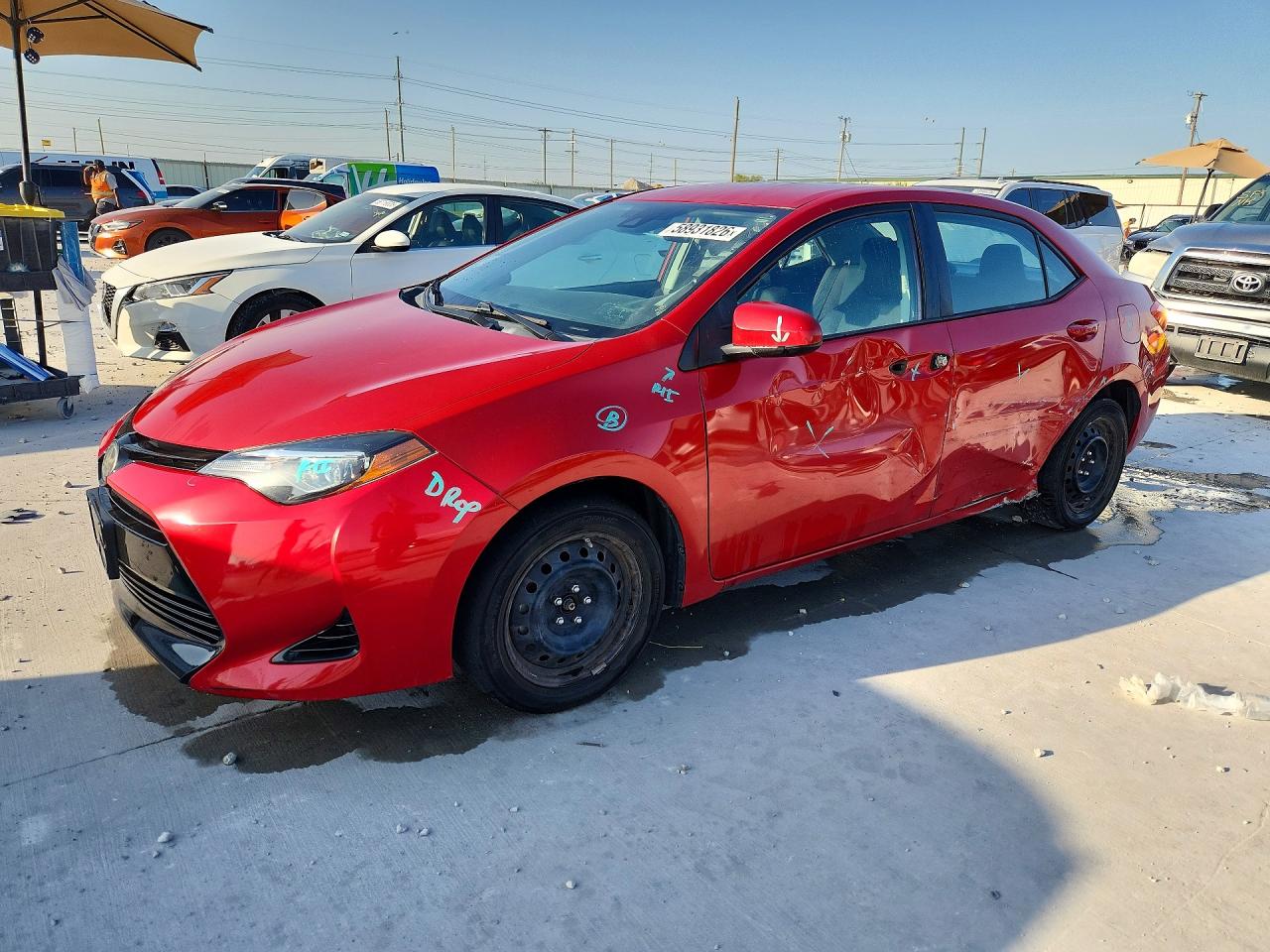 2018 TOYOTA COROLLA LE | 5YFBURHE0JP826467 | UPCARS